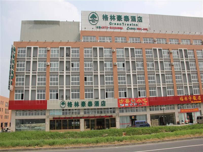Greentree Inn Zhejiang Jiaxing Zhongan Business Hotel Dış mekan fotoğraf