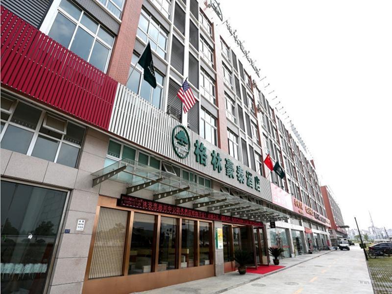 Greentree Inn Zhejiang Jiaxing Zhongan Business Hotel Dış mekan fotoğraf